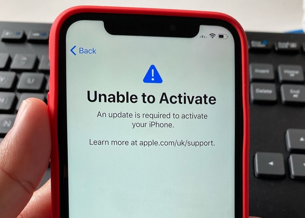 Kui te ei saa oma iPhone'i aktiveerida activate your iPhone