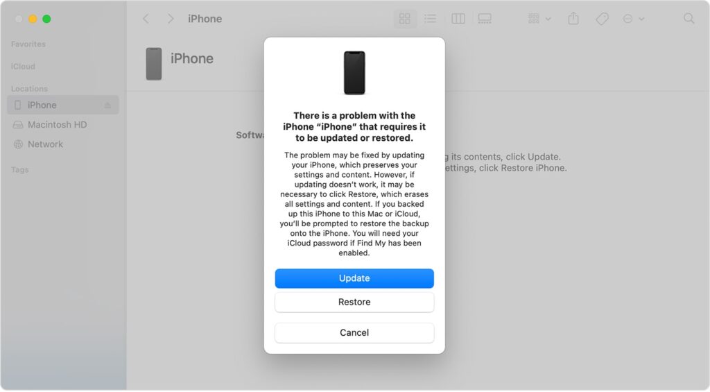 iPhone'i-probleemid-ja-lahendused-recovery-mode-iphone-update